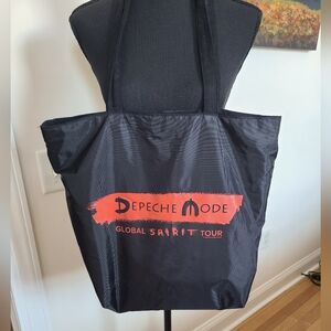 NWOT Depeche Mode Global Spirit Tour Reversible Tote Bag 